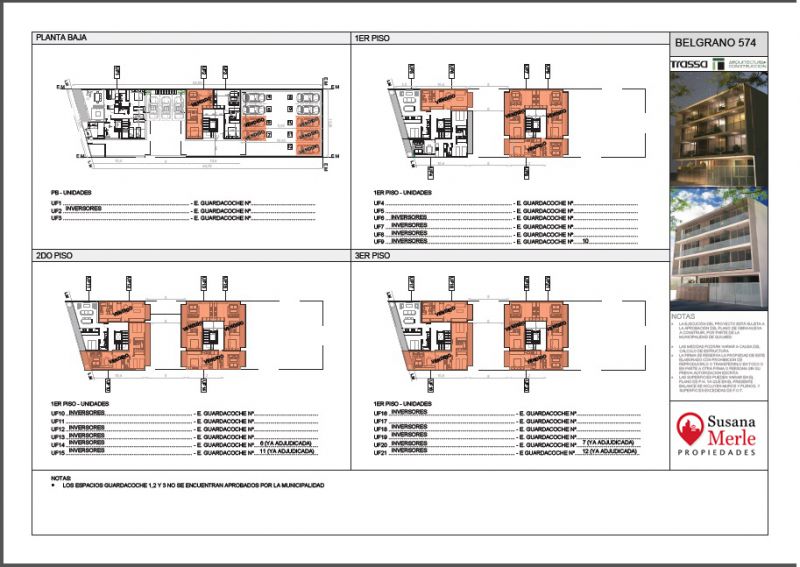 susanamerlepropiedades - Departamentos 4 amben en obra, entrega primer trimestre 2023